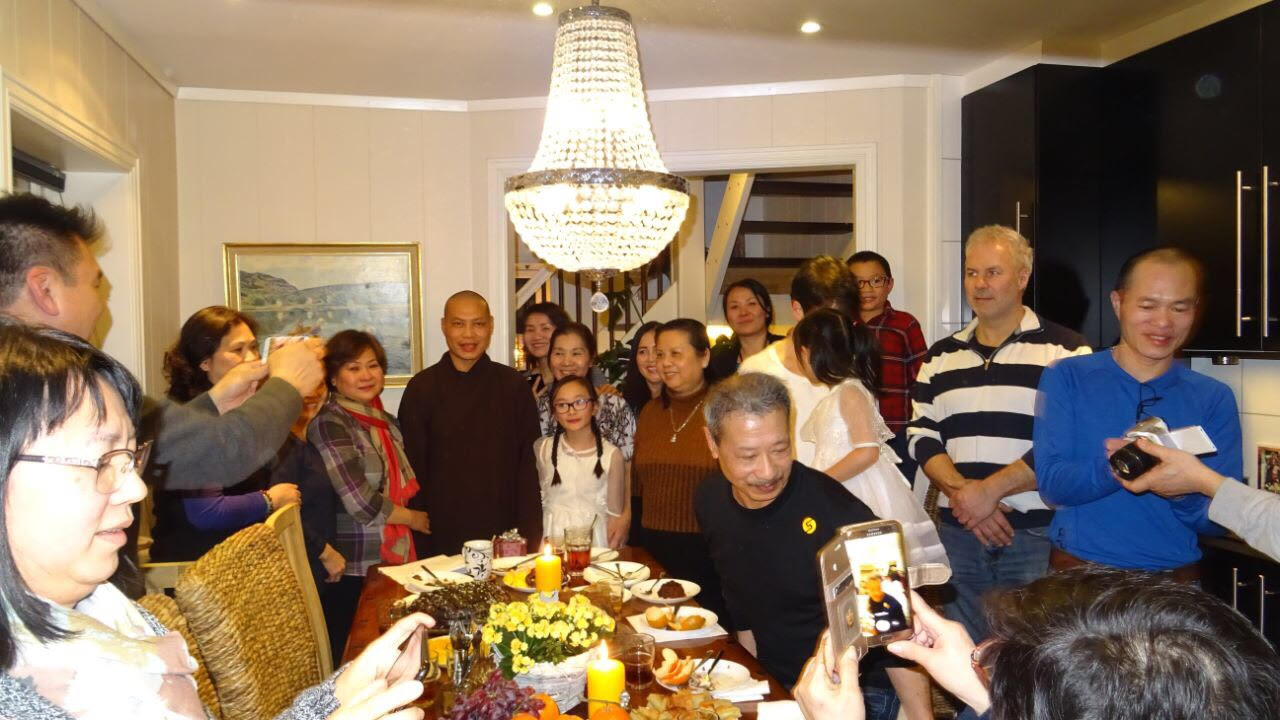 Tiệc mừng Thầy đến Na Uy