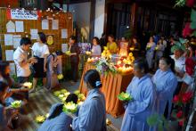 Mùng 4 Tết Canh Tý:  Các phái đoàn hành hương tại Tu viện Khánh An.