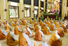 Pháp thoại “Con đường chỉ một mình ta đi”  tại trường hạ Vĩnh Phước