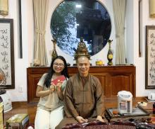 Ca sĩ Phương Mỹ Chi xin được tư vấn về album nhạc Phật “Bát  Nhã Thuyền”