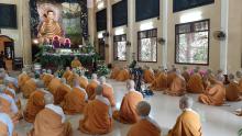 Pháp thoại “Rửa tâm nuôi đức - 2” tại trường hạ  Vĩnh Phước