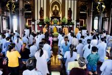 Lễ Hạ nguyên tại Tu viện Khánh An 
