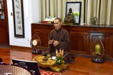 Pháp thoại “Thuyết pháp - Hành pháp và Ngộ pháp”.