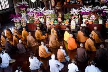 Lễ tưởng niệm lần thứ 80 Tổ sư Thích Trí Hiền khai sơn tu viện Khánh An và trao tặng 450 phần quà nhân dịp xuân mới Qúy Mão - 2023
