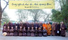Thầy Trí Chơn Dự Đại Giới Đàn Tại Làng Mai Thái Lan