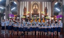 Gia đình Phật tử Đức Liên tổ chức hội Hiếu “Một ngày an vui” tại Tu viện Khánh An
