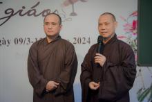 TP.HCM: TT.Thích Tâm Hải chia sẻ trong khoá đào tạo “Người Dẫn Chương Trình Phật Giáo” tại Tu viện Khánh An