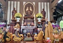 An lành buổi sinh hoạt khóa tu Xuất gia gieo duyên