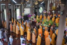 Trang nghiêm lễ tưởng niệm Tổ khai sơn Tu viện Khánh An