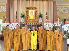 Tăng thân Khánh An viếng lễ tưởng niệm 11 năm viên tịch Đại lão Hoà thượng Thích Trí Tịnh