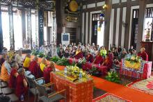 Lễ Puja - Tịnh hóa nghiệp và cầu trường thọ