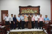 Đón Khách Đến Chúc Tết Tại Tu Viện Khánh An