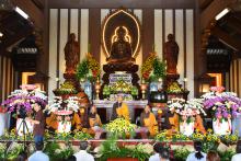 Lễ Thượng nguyên và pháp thoại đầu năm  kỷ hợi  tại tu viện Khánh An