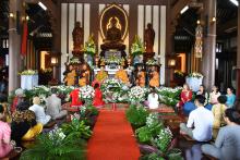 Lễ Hằng thuận tại Tu viện Khánh An trong những ngày đầu năm 2019