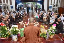 Đêm Khai pháp khóa An cư PL. 2563 tại tu viện Khánh An
