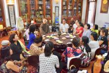 Phu nhân Nguyên Chủ tịch nước Trương Tấn Sang thăm xuân Tu viện Khánh An