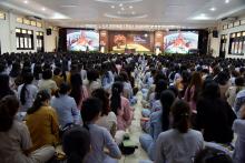 Pháp Thoại “Con Đường Hạnh Phúc” Trong Khoá Tu Mùa Hè Tại Chùa Hoằng Pháp 