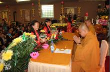 ĐẠI LỄ PHẬT ĐẢN TẠI CHÙA GIÁC ĐẠO, TP. CHEB, CH SÉC.