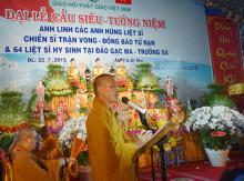 Đại lễ cầu siêu - tưởng niệm  các chiến sĩ đã hy sinh tại Hoàng Sa-Trường Sa
