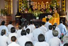 THẦY VIỆN CHỦ THÍCH TRÍ CHƠN GIẢNG PHÁP TẠI CHÙA TÔN VÂN, LONG AN