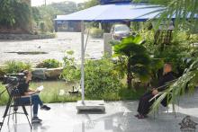 Truyền hình An Viên phỏng vấn Thầy Viện chủ về trang phục Phật giáo
