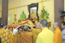 Trang nghiêm lễ nhập kim quan HT.Thích Chơn Thiện