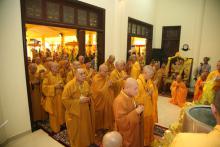  Đoàn Trung ương GHPGVN viếng tang cố HT. Thích Chơn Thiện
