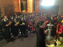 Đón năm mới 2017 tại chùa Giác Đạo
