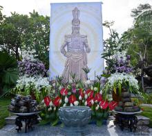 Giỗ Tổ Hùng Vương tại Tu viện Khánh An
