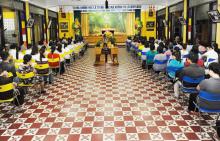 Pháp thoại “Mọi Thiện Sự Đều Là Báo Hiếu” tại Chùa Xá Lợi 