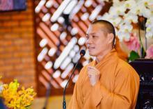 Pháp thoại “Nền tảng của một xã hội bình an” tại Tịnh viện Pháp Hạnh