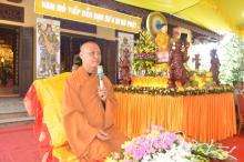 Thầy Trí Chơn viếng thăm, đảnh lễ Đại lão Hoà thượng Thích Trí Quang, các bậc tôn đức tại Huế và giảng pháp tại Chùa Chánh Giác - Diêm Phụng - Phú Lộc 