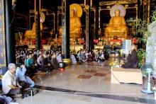 Pháp Thoại “Ba Sự Quay Về” Trong Hội Trại “Bước Chân An Lạc”.