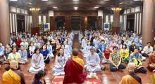 Khoá Tu “Có Mặt Cho Nhau” Lần Thứ 20, Giao Lưu Với Sư Geshe Jamyang