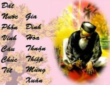 Hồn xuân trong thư pháp Việt